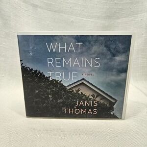 Janis Thomas What Remains True Audiobook‎ 8 Discs Signed Autographed Multi